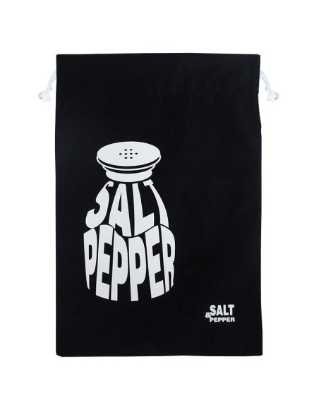 bolsa de tela para el pan modelo sal y pimienta de canellas