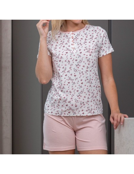 pijama de mujer para verano en algodón primavera de muslher