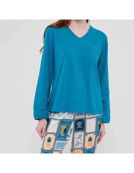 pijama de mujer para entre tiempo pepa de muydemi
