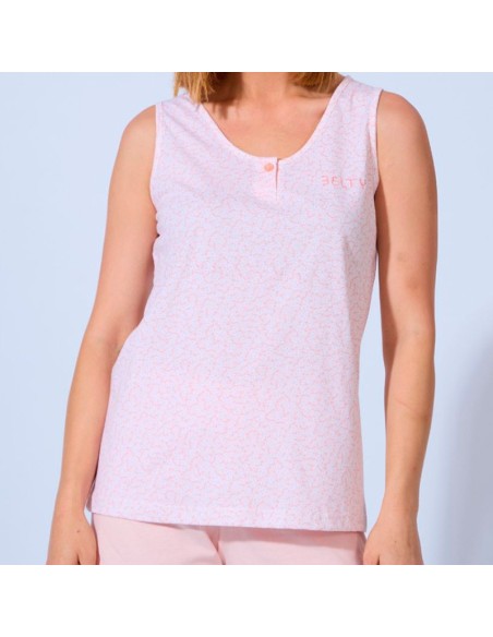 pijama para verano de mujer de lady belty modelo sueño floral