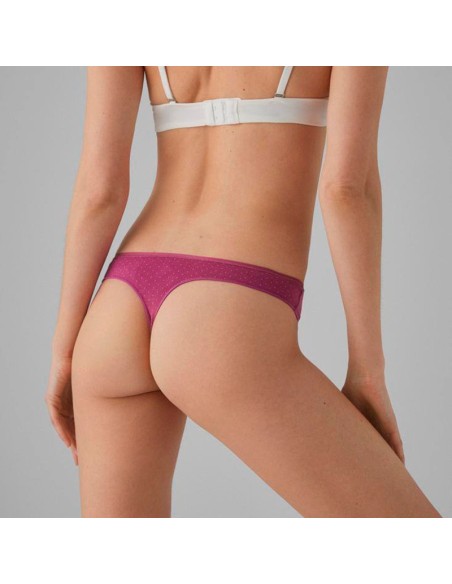tanga de mujer parte trasera de algodón de ysabel mora modelo primavera
