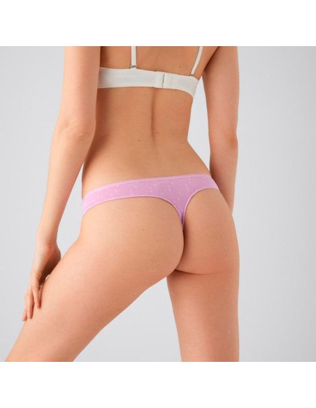 tanga de mujer del pack 19432 de ysabel moa parte trasera malva
