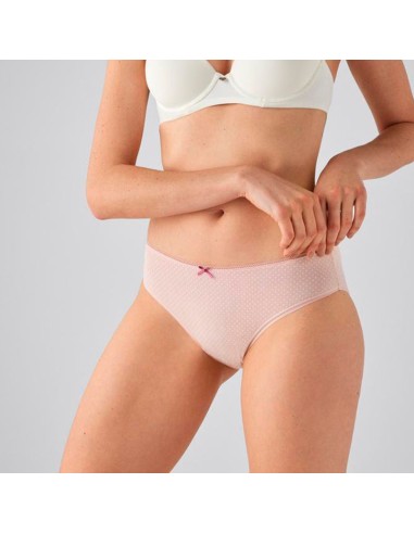 braga midi en algodón para mujer en rosa palo de ysabel mora modelo cereza