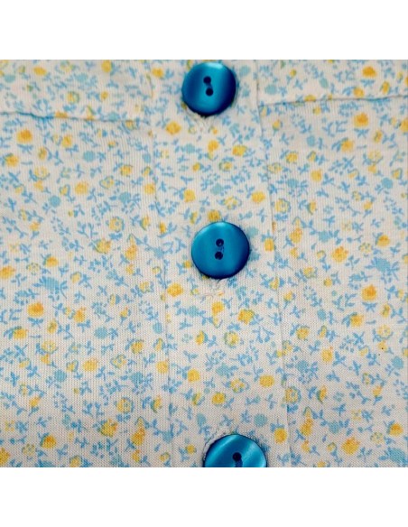 camisón de mujer en algodón modelo flores de verano de lady belty