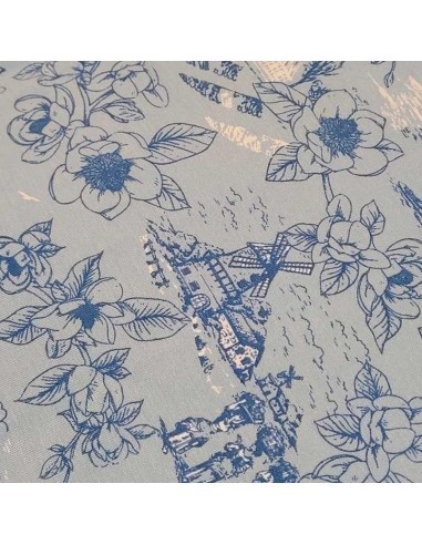 pantalón del pijama para mujer azul mar de muydemi