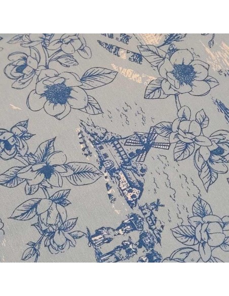 pantalón del pijama para mujer azul mar de muydemi