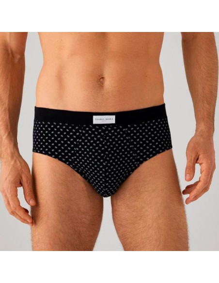 pack de slips en algodón elástico para hombre de ysabel mora modelo indonesia