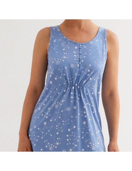 camisola en tirantas para mujer de promise modelo constelaciones