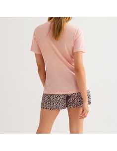 pijama de mujer en manga corta de algodón dulce tigresa de promise 2