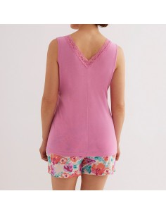 pijama de mujer sin mangas en punto viscosa de promise sabrina 2