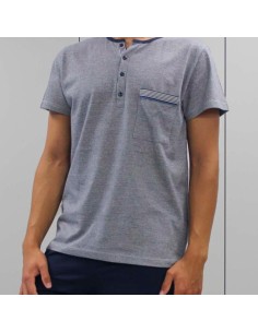 pijama de hombre para verano en algodón fresco sueño marítimo de sonia 2