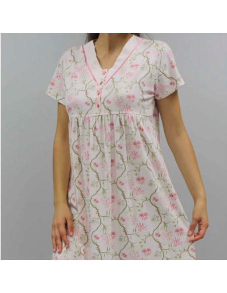 camisón en manga corta para mujer modelo maite de sonia