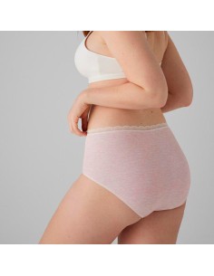 braga de algodón para mujer pack de 2 ysabel mora flor gris 2