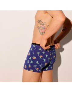 pack de 2 bóxer para hombre en algodón modelo tortugas marinas de ysabel mora 2