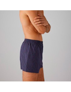 Bóxer de hombre en tela de algodón cuadro pequeño de ysabel mora 2