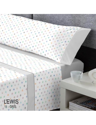 juego de sabanas de catotex para verano lewis en gris