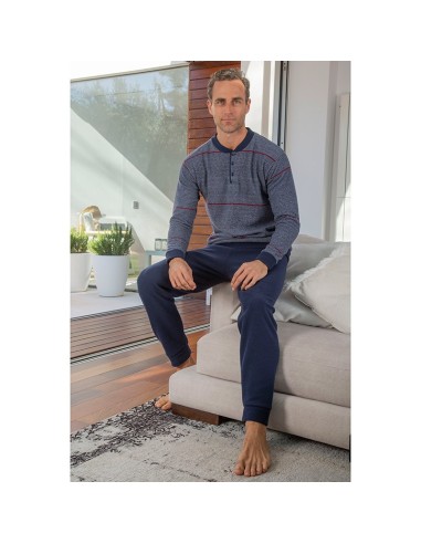 pijama muslher para hombre en punto milano modelo iker