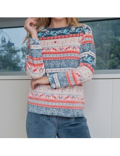 pijama de mujer en spandex de muslher modelo delia 2