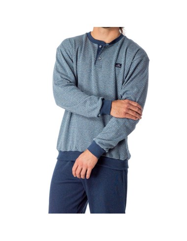 pijama de invierno para hombre modelo pablo en algodón