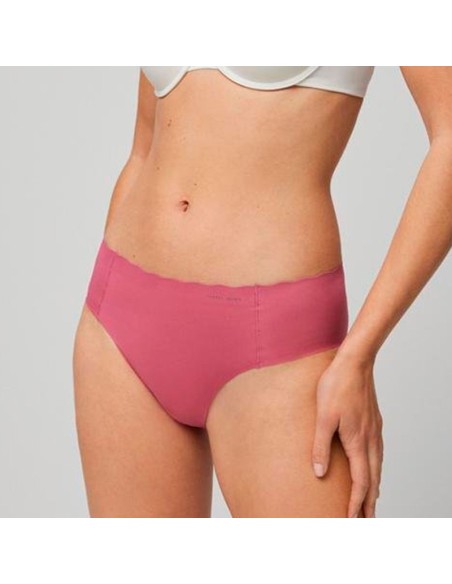 braga midi de mujer en magenta corte láser de ysabel mora