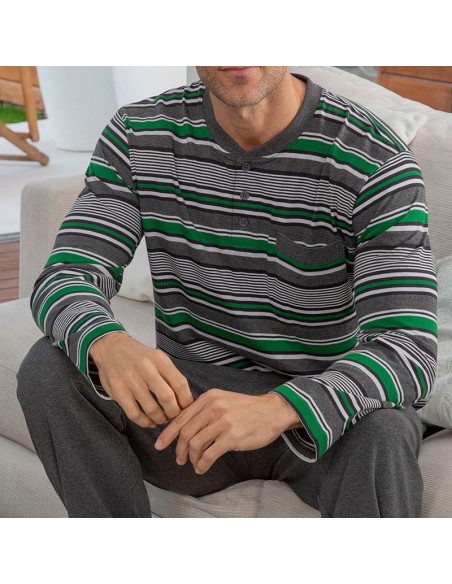 Pijama en algodón fino para hombre modelo Sánchez de muslher