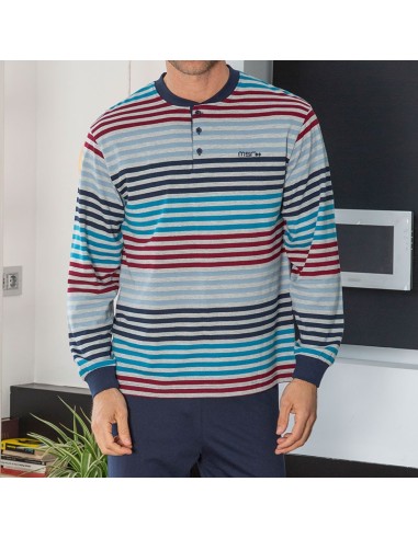 Pijama fino de hombre en manga larga Pascual de muslher