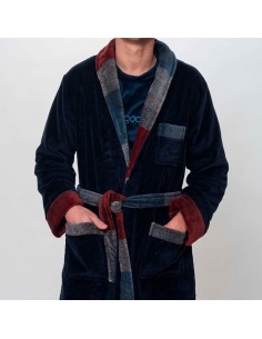 bata de hombre don algodón modelo Joaquín 2