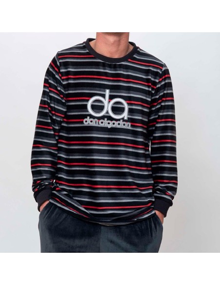 pijama don algodón de hombre en spandex modelo Cantabria