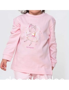 pijama infantil de niña de la marca don algodón bella 2