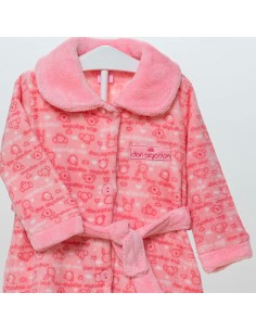 bata de bebe para niña don algodón modelo animalitos 2