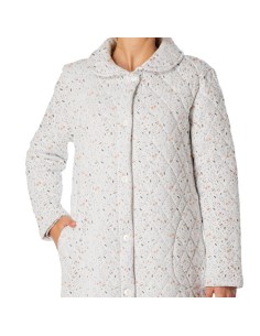 bata de mujer acolchada modelo Josefa de leniss 2