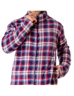 bata de mujer corta con cremallera de dormen modelo James 2