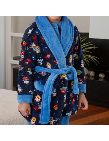 muslher bata de niño infantil modelo galaxia