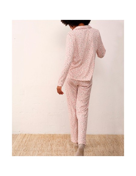 promise pijama de mujer abierto modelo vintage