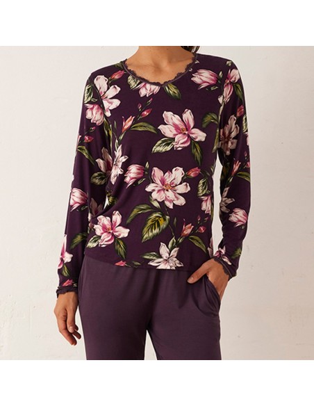 pijama de mujer fino y de tejido suave de promise  modelo Chirivella