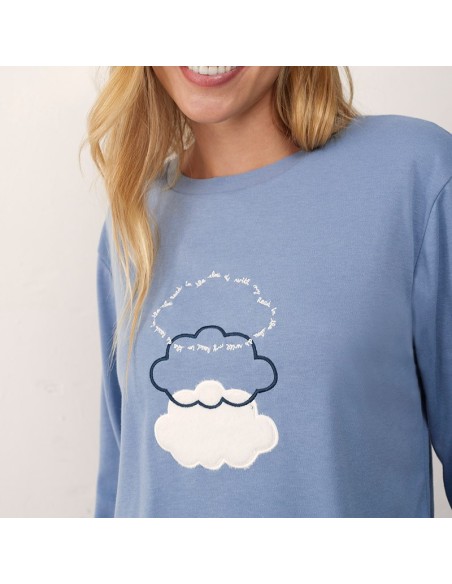 pijama modelo nubes de promise