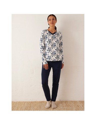 pijama de mujer en algodón fino modelo promesa de promise