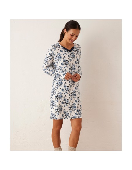 camisón de mujer en  algodón de promise modelo Silvia