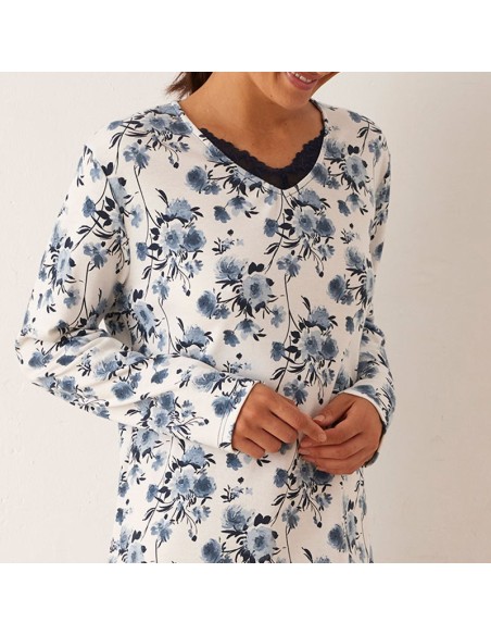 camisón modelo Silvia de promise en algodón para mujer