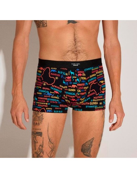 pack de bóxer para hombre modelo África de ysabel mora en algodón