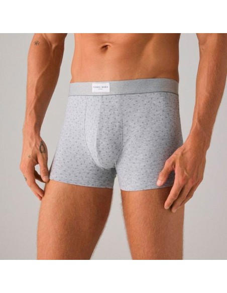 Bóxer gris del pack de 2 de ysabel mora modelo Juan